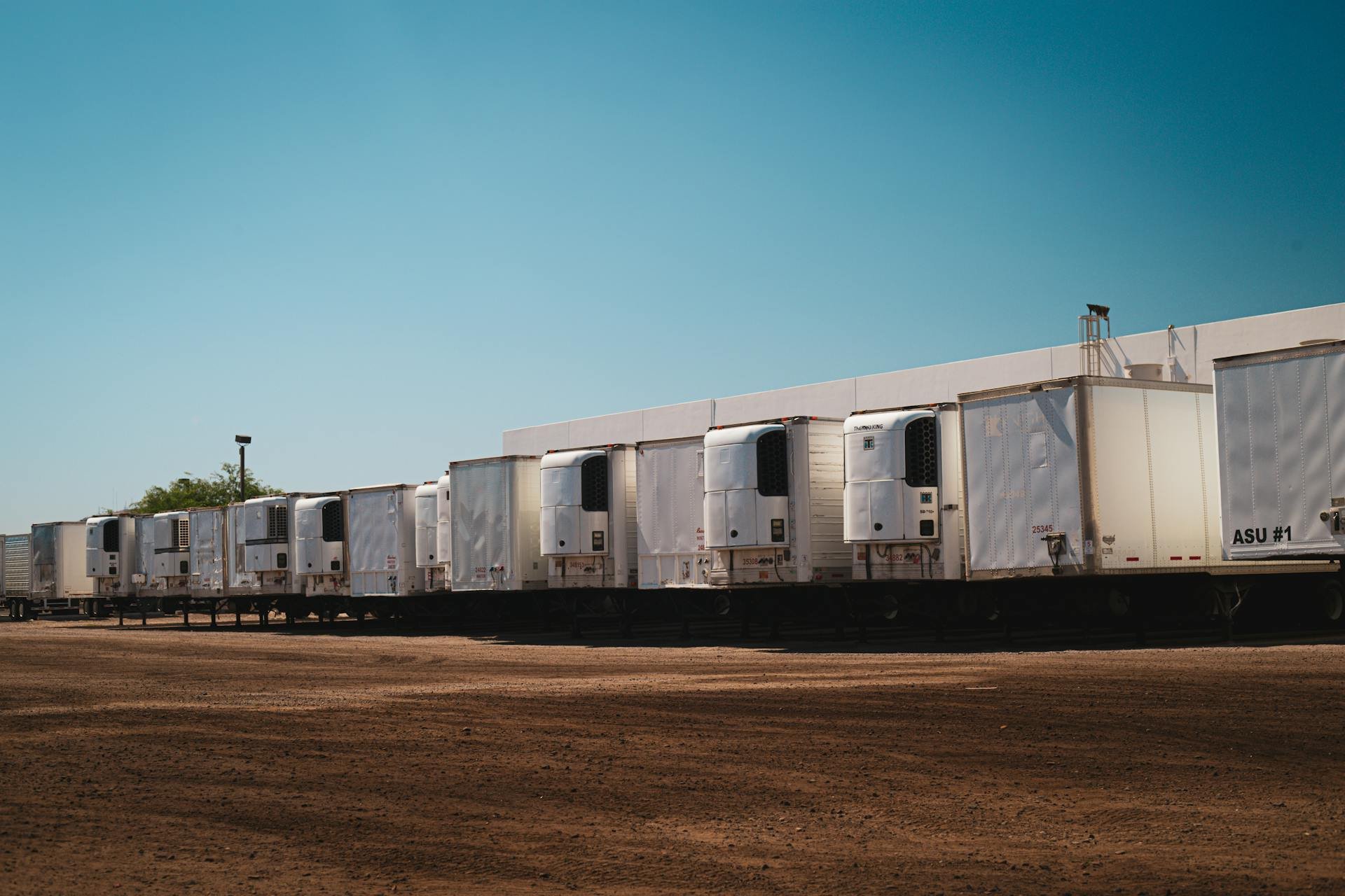 Refrigerated truck fleet