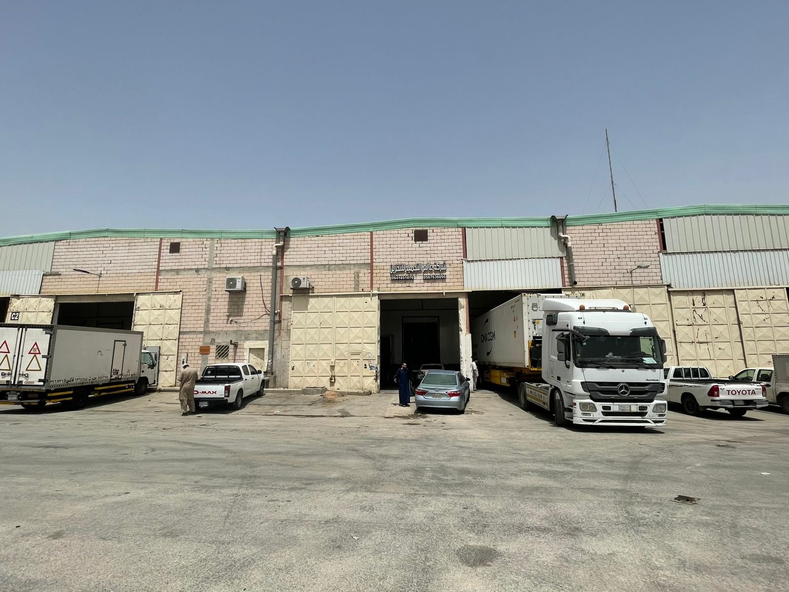 Warehouse exterior